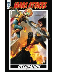 MARS ATTACKS OCCUPATION #5 (OF 5) SUBSCRIPTION VAR