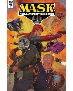 MASK MOBILE ARMORED STRIKE KOMMAND #9 1:10 COPY INCV VAR