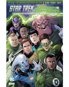 STAR TREK GREEN LANTERN VOL 2 #1 10 COPY INCV 2016
