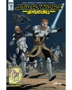 STAR WARS ADVENTURES #19 CVR A MAURICET 2019