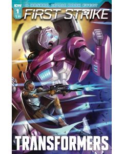 TRANSFORMERS FIRST STRIKE #1 CVR A PITRE-DUROCHER