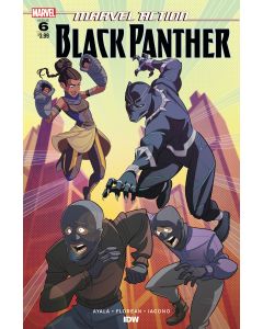 MARVEL ACTION BLACK PANTHER #6 CVR A FLOREAN 2019