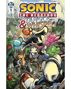 SONIC THE HEDGEHOG TANGLE & WHISPER #1 10 COPY INCV SKELLY 2019