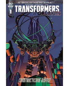 TRANSFORMERS GALAXIES #1 CVR R/I CALTSOUDAS
