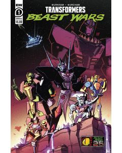 TRANSFORMERS BEAST WARS #1 CVR A JOSH BURCHAM