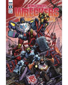 TRANSFORMERS WRECKERS TREAD & CIRCUITS #2 (OF 4) CVR A MILNE