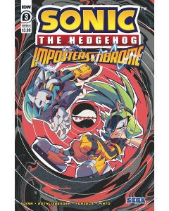 SONIC HEDGEHOG IMPOSTER SYNDROME #3 (OF 4) CVR B BRACARDI CU