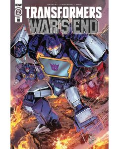 TRANSFORMERS WARS END #2 (OF 4) CVR C 10 COPY FICO OSSIO INC
