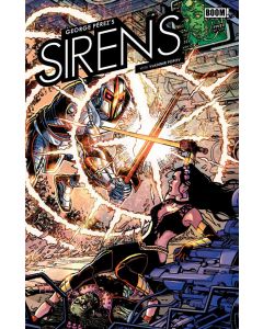 GEORGE PEREZ SIRENS #5 MAIN WRAPAROUND CVR 2016