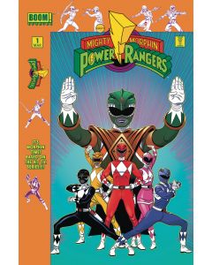 MIGHTY MORPHIN POWER RANGERS #1 LAUNCH PARTY VAR INCV 2016