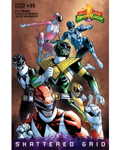 MIGHTY MORPHIN POWER RANGERS #25 UNLOCKABLE MATCH TO VAR SG 2018