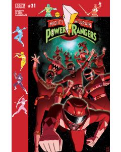 MIGHTY MORPHIN POWER RANGERS #31 SUBSCRIPTION GIBSON VAR 2018