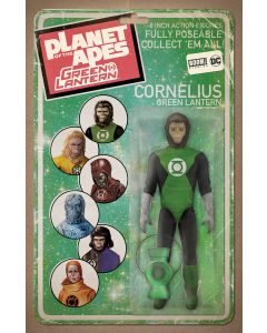 PLANET OF APES GREEN LANTERN #1 UNLOCK ACTION FIGURE VAR 2017