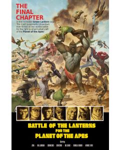 PLANET OF APES GREEN LANTERN #5 10 COPY INCV TEDESCO VAR 2017