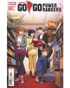 GO GO POWER RANGERS #1 UNLOCK THANK YOU VAR 2017