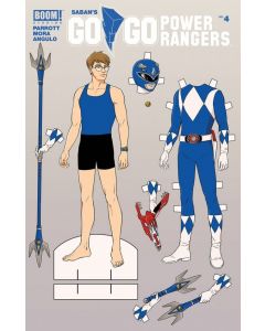 GO GO POWER RANGERS #4 UNLOCKABLE MOK VAR 2017