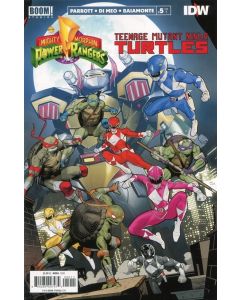 POWER RANGERS TEENAGE MUTANT NINJA TURTLES #5 CVR A MORA 2020