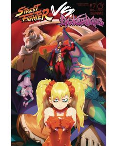 STREET FIGHTER VS DARKSTALKERS #7 (OF 8) CVR B CRUZ 2017