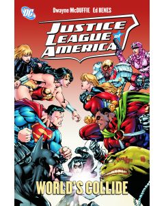 JUSTICE LEAGUE OF AMERICA WHEN WORLDS COLLIDE HC 2009