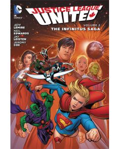 JUSTICE LEAGUE UNITED HC VOL 02 THE INFINITUS SAGA 2015
