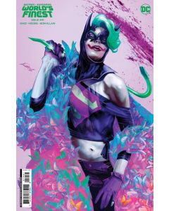 BATMAN SUPERMAN WORLDS FINEST #19 CVR D INC 25 COPY ALEXANDER LOZANO CARD STOCK VAR