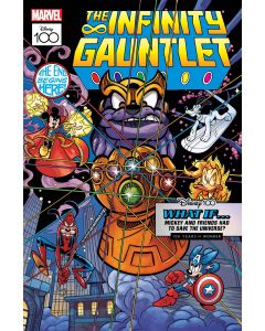 AMAZING SPIDER-MAN #23 DISNEY100 INFINITY GAUNTLET VAR