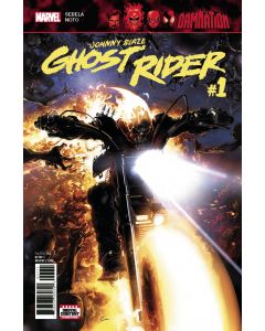 DAMNATION JOHNNY BLAZE GHOST RIDER #1 LEG