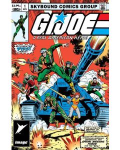 GI JOE A REAL AMERICAN HERO #1 HAMA CUT CVR A