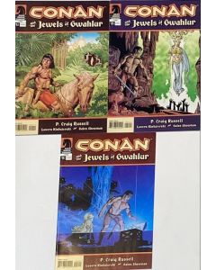 CONAN AND THE JEWEL OF GWAHLUR 1-3 SET
