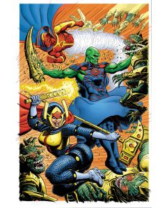 [PREORDER] JUSTICE LEAGUE UNLIMITED #24 (ALL IN) SKROCE VAR