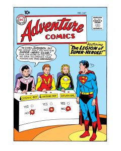 [PREORDER] ADVENTURE COMICS #247 FACSIMILE EDITION (2026) SWAN FOIL VAR