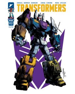 TRANSFORMERS #21 2ND PTG HOWARD BRUTICUS VAR