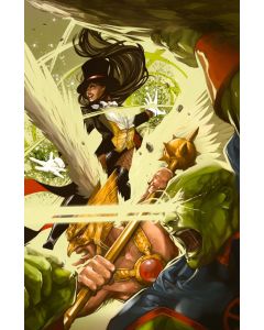 [PREORDER] JUSTICE LEAGUE UNLIMITED #21 (ALL IN) AGUILLO VAR