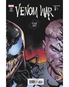 VENOM WAR #5 COCCOLO TEAM EDDIE VAR