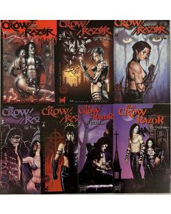 THE CROW/RAZOR: KILL THE PAIN #0-4, FINALE, & LOST CHAPTER SET