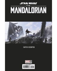 STAR WARS MANDALORIAN #8 CONCEPT ART VAR