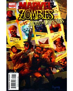 MARVEL ZOMBIES VS ARMY OF DARKNESS HOMAGE TO X-MEN 141
