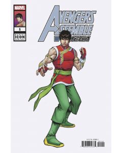 AVENGERS ASSEMBLE OMEGA #1 CASELLI MARVEL ICON VAR