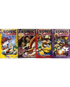 SONIC THE HEDGEHOG FANG THE HUNTER 1-4 SET