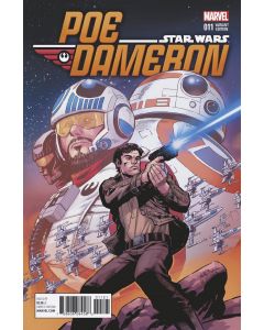 STAR WARS POE DAMERON #11 BROWN VAR