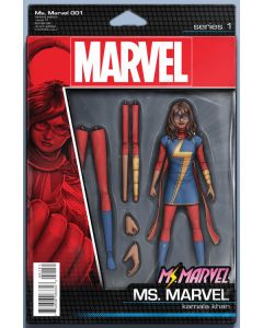 MS MARVEL #1 CHRISTOPHER ACTION FIGURE VAR