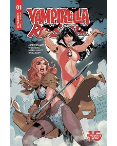 VAMPIRELLA RED SONJA #1 CVR A DODSON