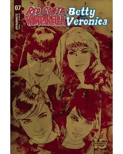 RED SONJA VAMPIRELLA BETTY VERONICA #7 CVR C STAGGS