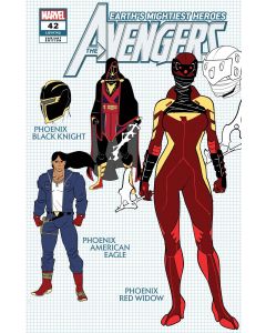 AVENGERS #42 GARRON DESIGN VAR