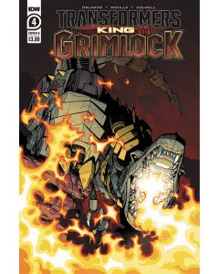 TRANSFORMERS KING GRIMLOCK #4 (OF 5) CVR B KYRIAZIS