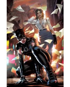 BATMAN SUPERMAN WORLDS FINEST #4 CVR B CHEW CARD STOCK