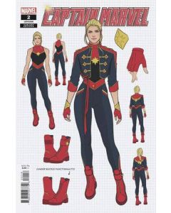 CAPTAIN MARVEL #2 10  COPY  INCV JEN BARTEL DESIGN V