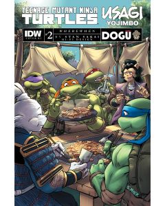 TMNT USAGI YOJIMBO WHEREWHEN #2 CVR 1:10 MYER