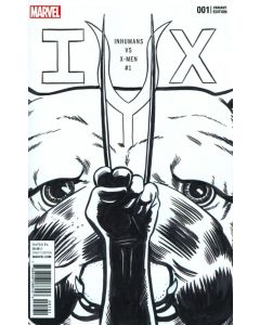 IVX Inhumans vs X-Men #1 Retailer Party Sketch Variant Cover