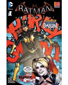 BATMAN ARKHAM KNIGHT BATGIRL AND HARLEY QUINN 2016 #1 CLark